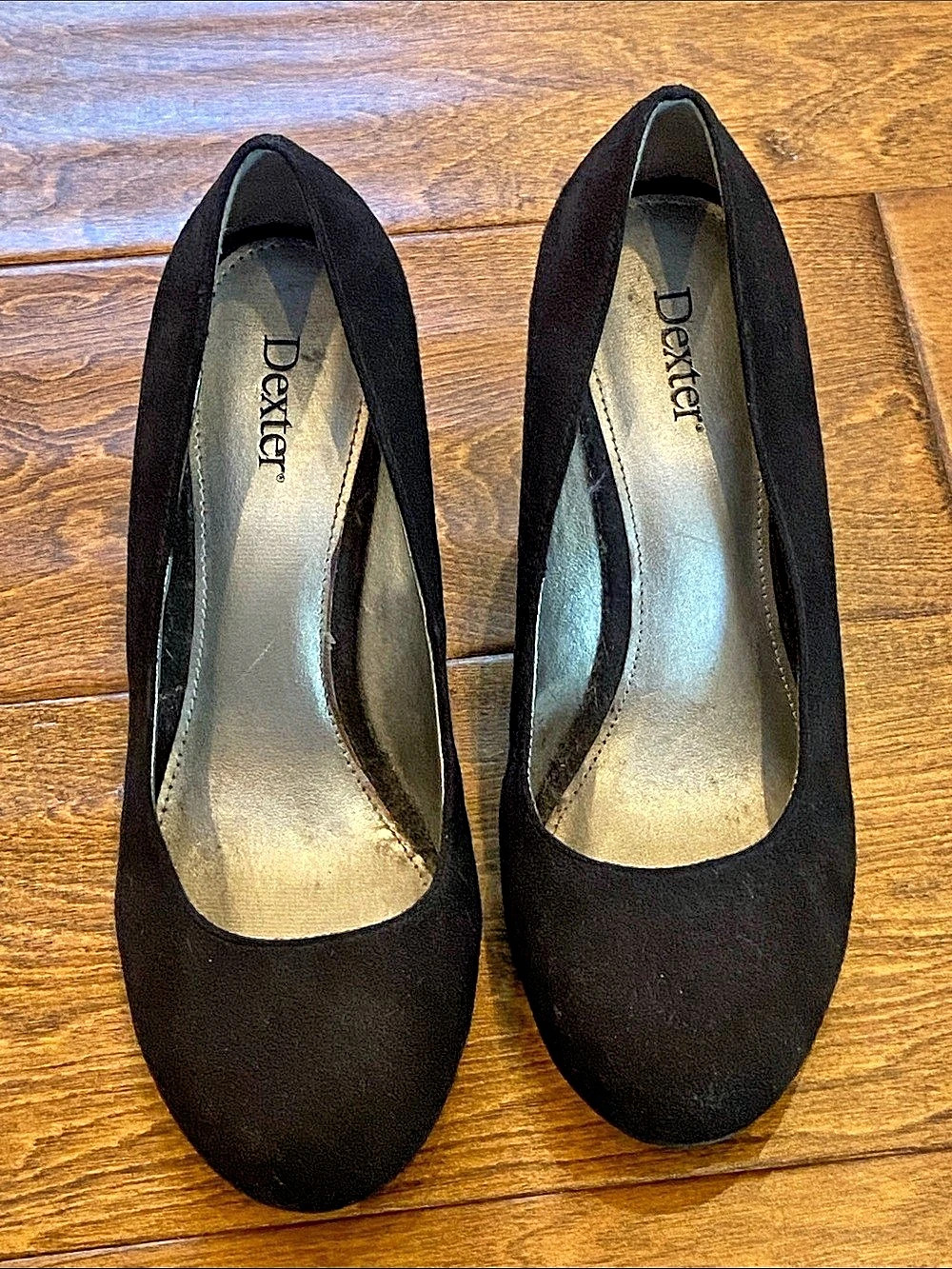 Dexter Black Wedge Pumps